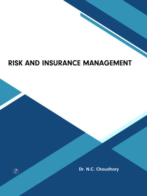 cover image of Risk And Insurance Management